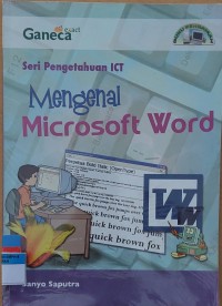 Mengenal Microsoft Word