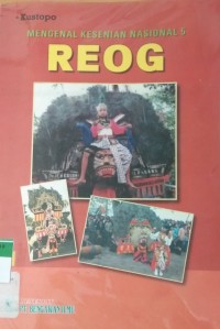 MENGENAL KESENIAN NASIONAL 5 REOG