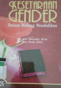 KESETARAAN GENDER  Dalam Bidang Pendidikan