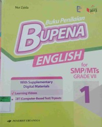 Buku Penilaian BUPENA ENGLISH KELAS VII