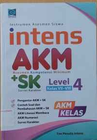 Instrumen Asesmen Siswa Intens AKM (Asesmen Kompetensi Minimum)